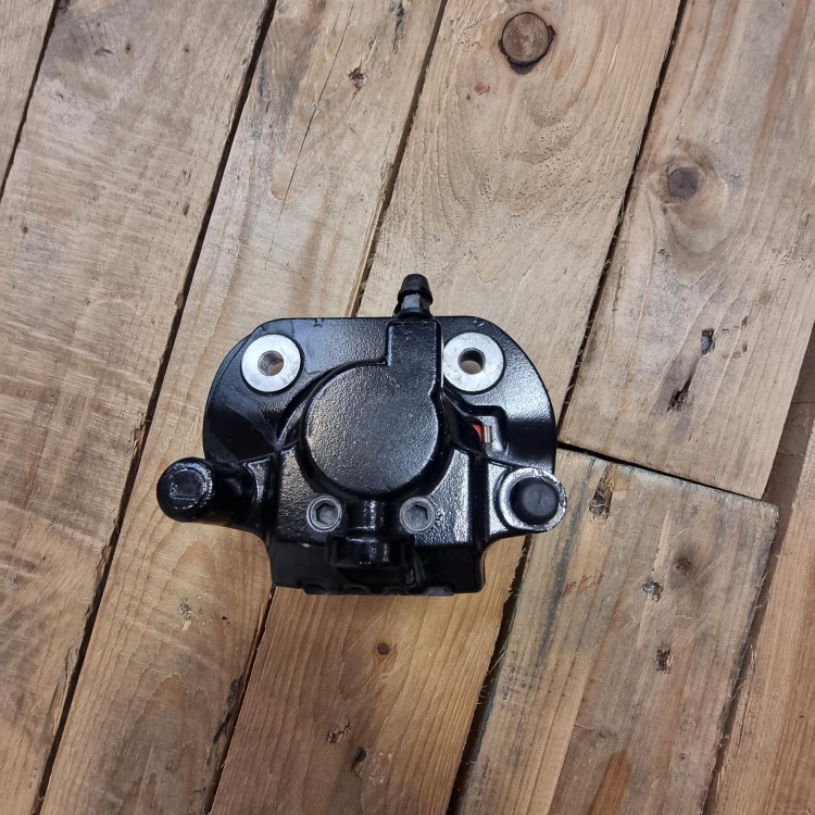 Indian Scout rear brake caliper and pads